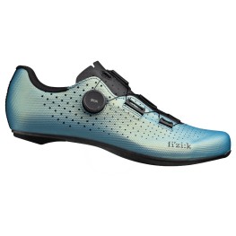 Chaussures Vélo Route Fizik Tempo Decos Carbon Iridescent Bleu