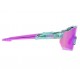 Lunettes AZR Race Rx - Turquoise vernie / rose